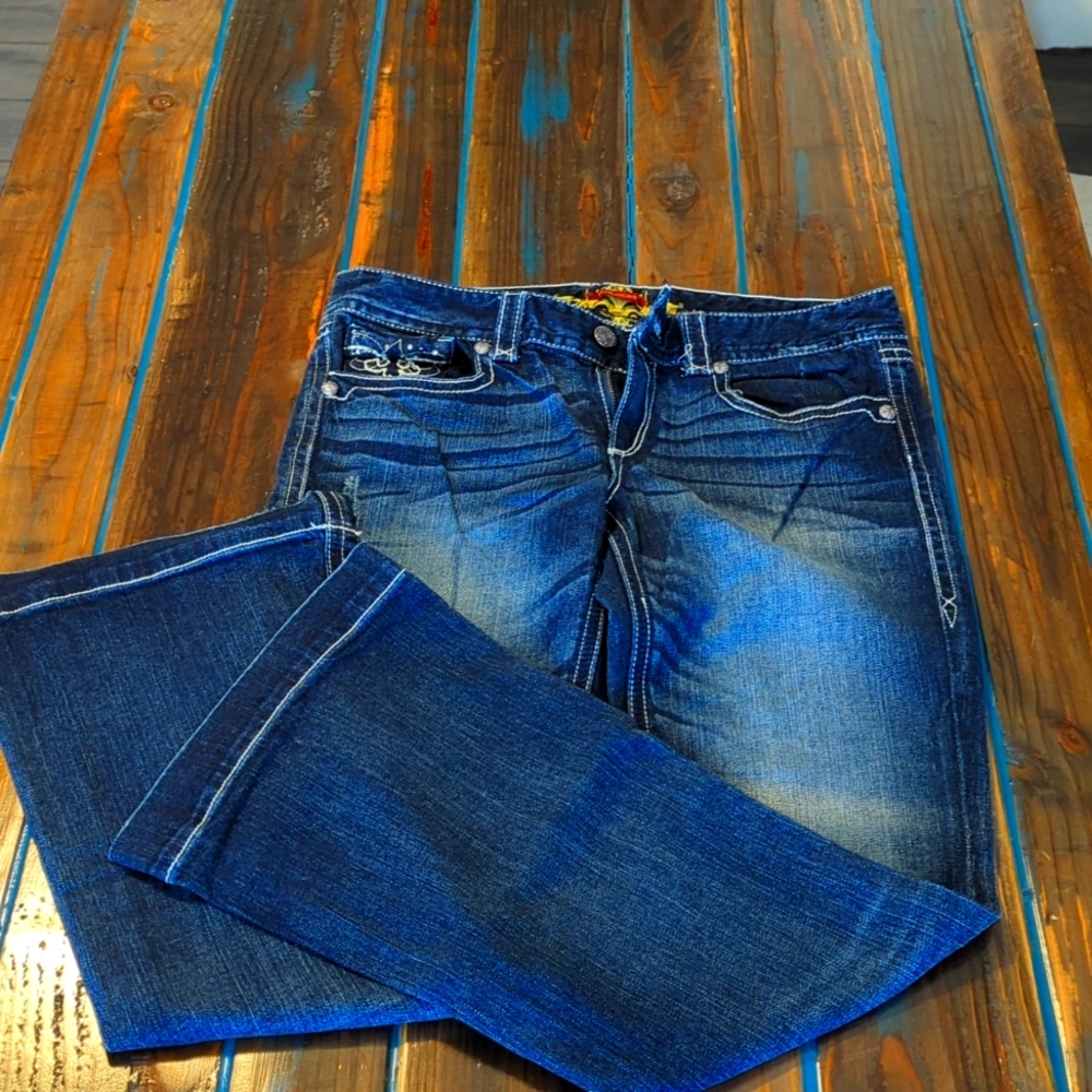 Dark Boot cut Jeans